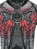 XTREME COUTURE by AFFLICTION Men's T-Shirt STEEL VAULT Skulls Biker MMA GYM
