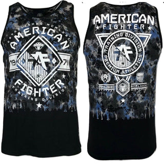 AMERICAN FIGHTER Men's TANK TOP Shirt MASSACHUSETTS Biker MMA GYM