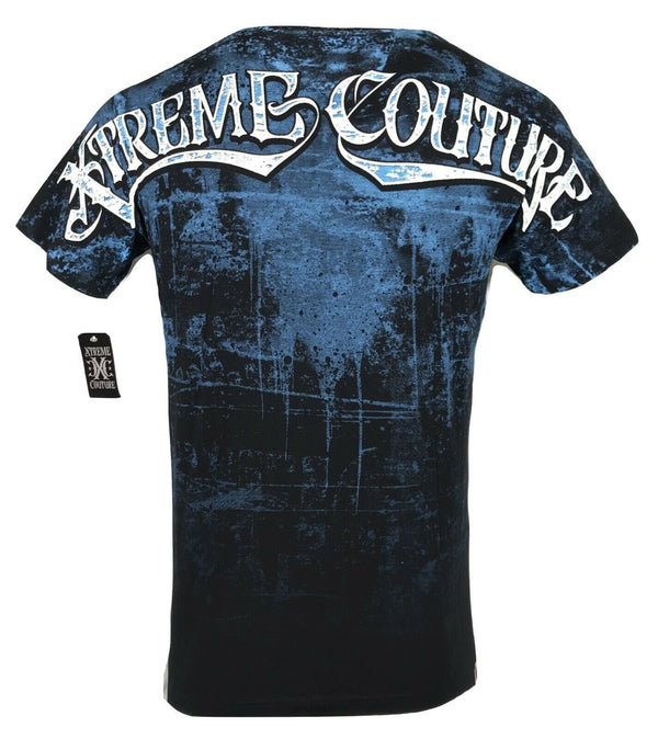 Xtreme Couture by Affliction Men's T-Shirt DEALER Biker Black MMA S-5X