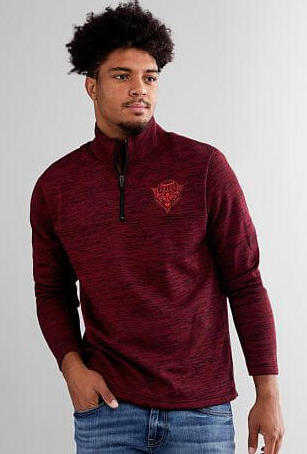 AMERICAN FIGHTER Men's Pullover L/S HAWTHORN Mock Neck Premium MMA