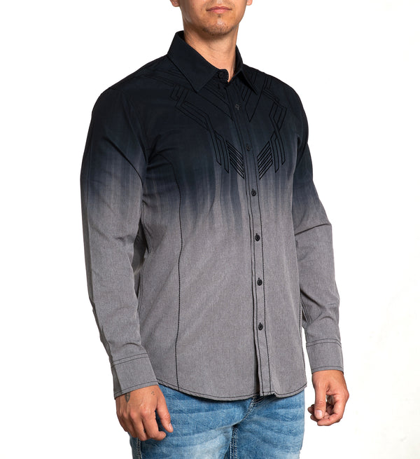 AMERICAN FIGHTER CONTEXT Men's Button Down Shirt