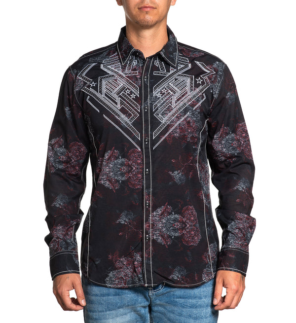 AMERICAN FIGHTER INTEGRITY Men's Button Down Shirt