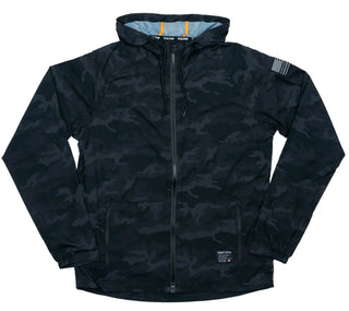Howitzer Style Men's Track Jacket Combatant Hooded Military Grunt MFG