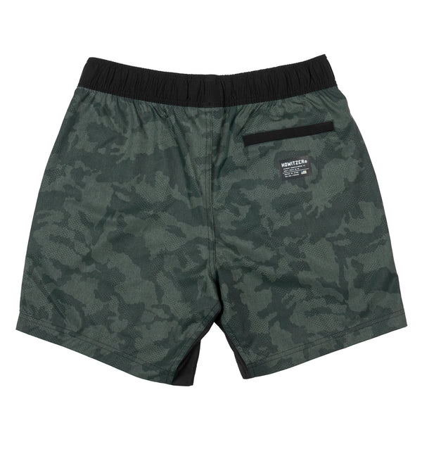 Howitzer Style Men's Board-shorts WARFARE WALK SHORT Military Grunt Camo