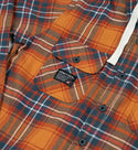 Howitzer Style Men's Button Down Hoodie Flannel Mag Military Grunt MFG