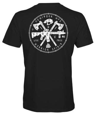 Howitzer Style Men's T-Shirt HOWITZER WARRIOR Military Grunt MFG