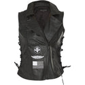 AFFLICTION CLUTCH VEST Women's Jacket Black