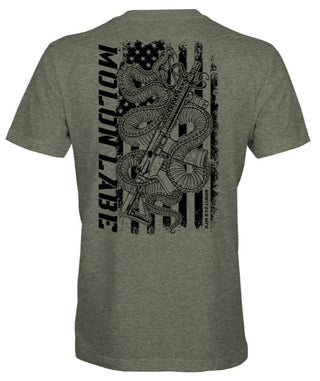 Howitzer Style Men's T-Shirt LABE SLIGHTER Military Grunt MFG