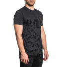 AFFLICTION Men's T-Shirt S/S FOREVER CROSS Tee Black Label Biker