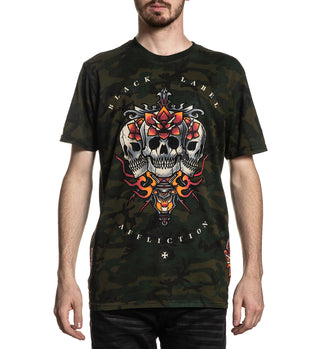 AFFLICTION WRECKING CREW Men's S/S T-shirt