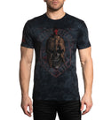 AFFLICTION FD HOPLITE Men's S/S T-shirt Grey