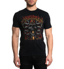 AFFLICTION Men's T-Shirt S/S ELECTRIC METAL Premium Black Label Biker MMA