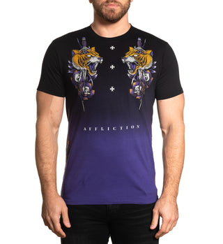 AFFLICTION MYSTIC STALKER Men's S/S T-shirt