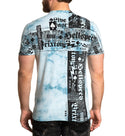 AFFLICTION Men's T-Shirt S/S WHIPLASH TEE Black Label Biker MMA