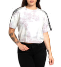 AFFLICTION Women's T-Shirt Sweatshirt AUDRALYN White