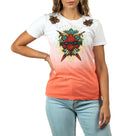 Affliction Women's T-Shirt Sacred Oath ^