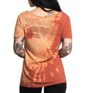 Affliction Women's T-Shirt Tragic Love Scoop Neck   ^