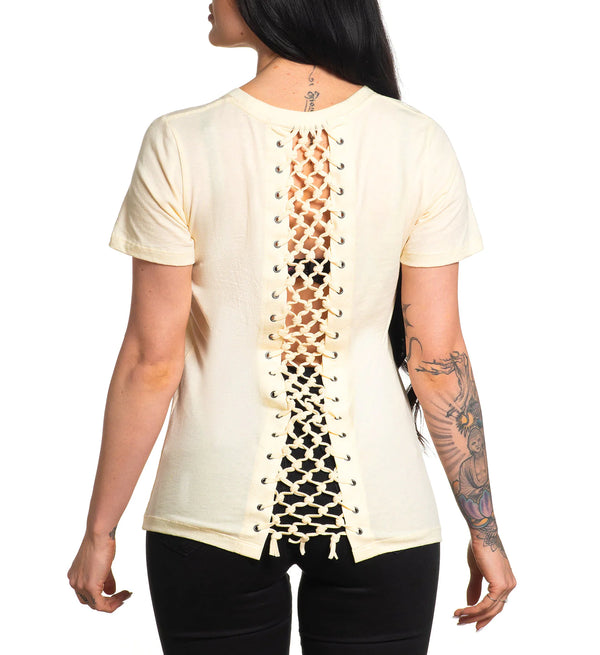 Affliction Women's T-Shirt Opus  ^