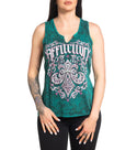 Affliction Women's T-Shirt Winter Epitaph Black ^