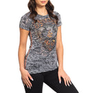 Affliction Women's T-Shirt Lita Creek  ^