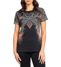 Affliction Women's T-Shirt Claressa  ^