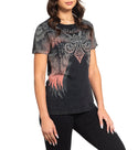 Affliction Women's T-Shirt Claressa  ^