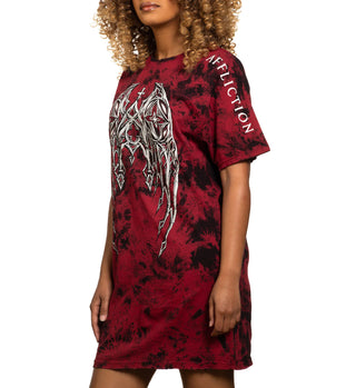 Affliction Women's Shirt Dignity Dress^