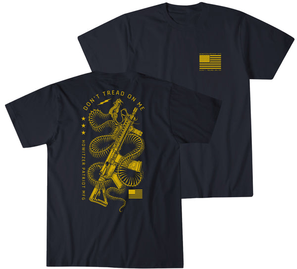 Howitzer Style Men's T-Shirt COILED SNAKE Military Grunt MFG