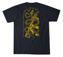 Howitzer Style Men's T-Shirt COILED SNAKE Military Grunt MFG