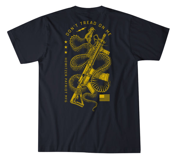 Howitzer Style Men's T-Shirt COILED SNAKE Military Grunt MFG