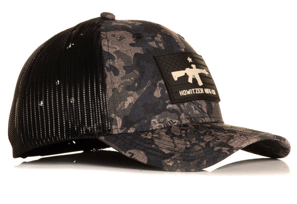 Howitzer Style Men's Hat Gun Flag Hat Military Grunt *