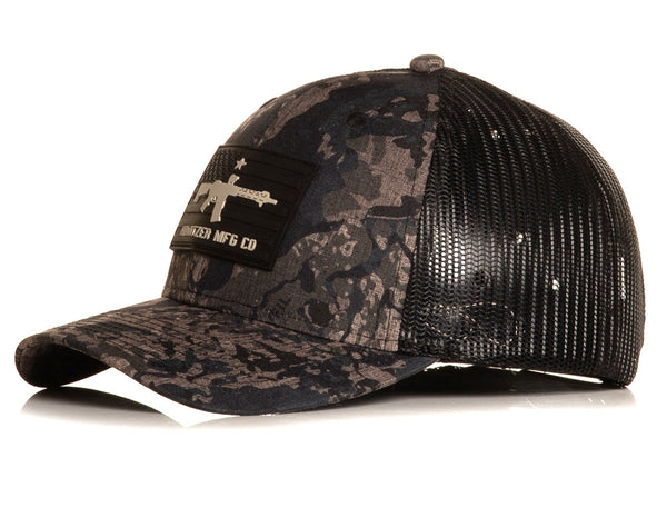 Howitzer Style Men's Hat Gun Flag Hat Military Grunt *