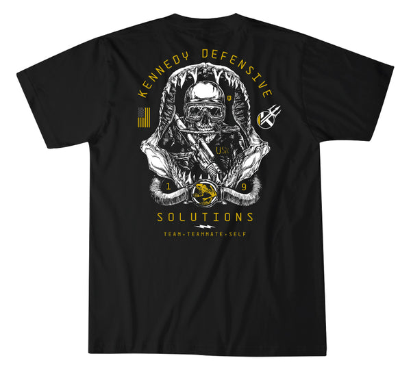 Howitzer Style Men's T-Shirt KENNEDY DEFENSE Military Grunt MFG