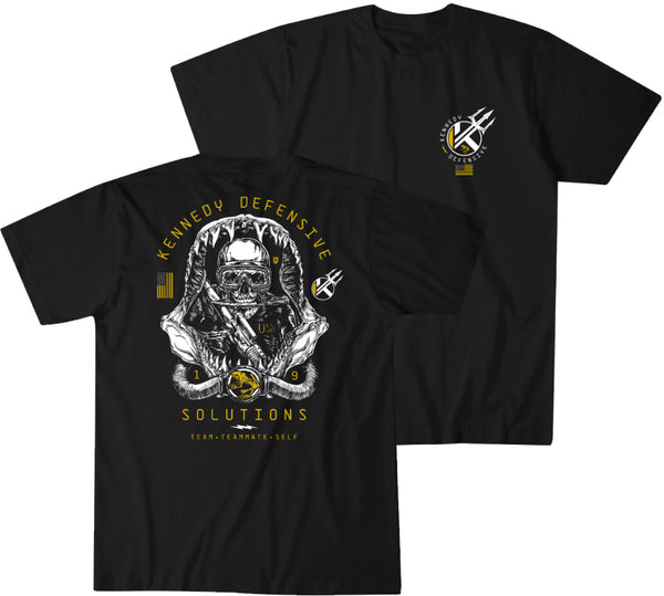 Howitzer Style Men's T-Shirt KENNEDY DEFENSE Military Grunt MFG