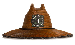 Howitzer Style Men's Straw Hat Tiger Military Grunt