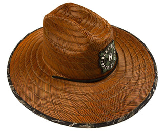 Howitzer Style Men's Straw Hat Tiger Military Grunt