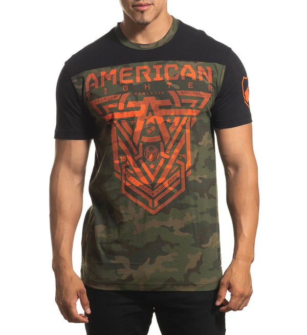 American Fighter Men's T-shirt Glover Athletic Military Green