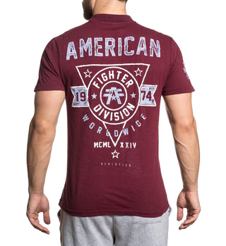 AMERICAN FIGHTER SILVER LAKE ARTISAN Men's Polo S/S *