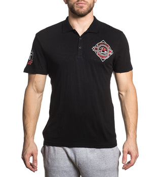 AMERICAN FIGHTER BAYLOR Men's Polo S/S *