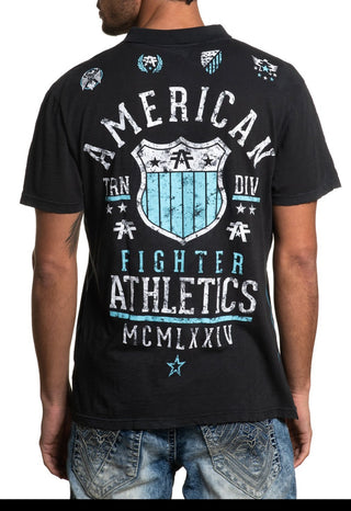 AMERICAN FIGHTER BALTIMORE Men's Polo S/S *