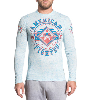 AMERICAN FIGHTER Men's T-Shirt L/S CURTIS Athletic MMA *