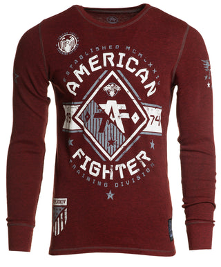 AMERICAN FIGHTER MASSACHUSETTS Men's L/S Thermal