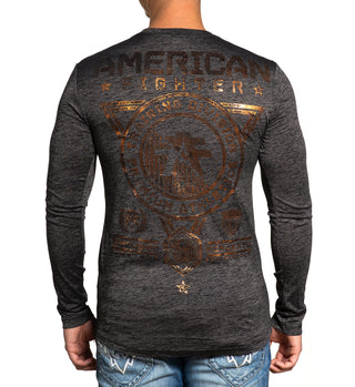 AMERICAN FIGHTER MASSACHUSETTS Men's T-Shirt L/S