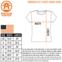 AMERICAN FIGHTER Women's T-Shirt S/S CARTER Tee Biker