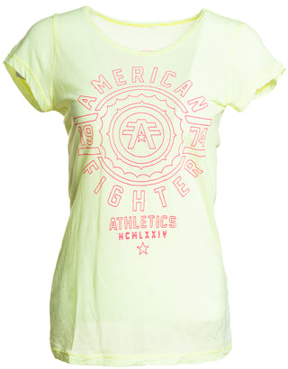 AMERICAN FIGHTER Women's T-Shirt S/S FAIR GROVE Tee Biker