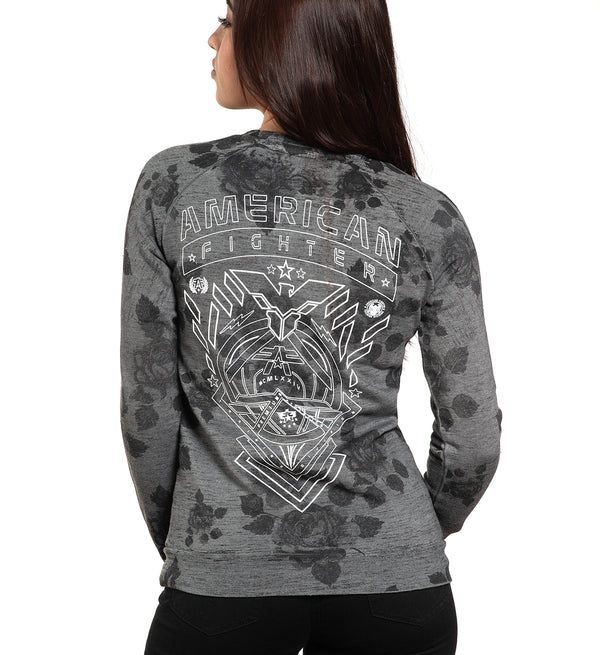 AMERICAN FIGHTER Women's T-Shirt L/S FOWLER Tee Biker