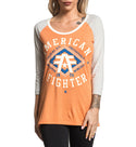 AMERICAN FIGHTER Women's T-Shirt L/S CORNELL Tee Biker