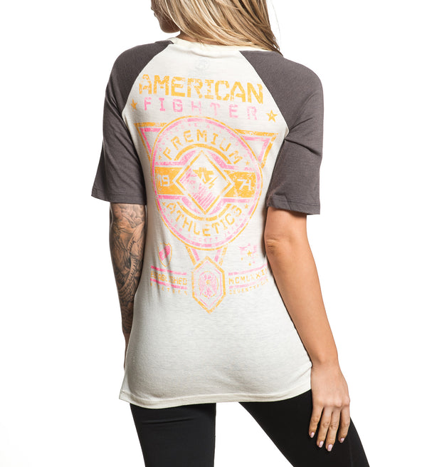 AMERICAN FIGHTER Women's T-Shirt BRONX Tee Biker