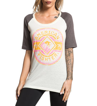 AMERICAN FIGHTER Women's T-Shirt BRONX Tee Biker