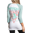 AMERICAN FIGHTER Women's T-Shirt L/S GREAT LAKES ARTISAN Tee Biker